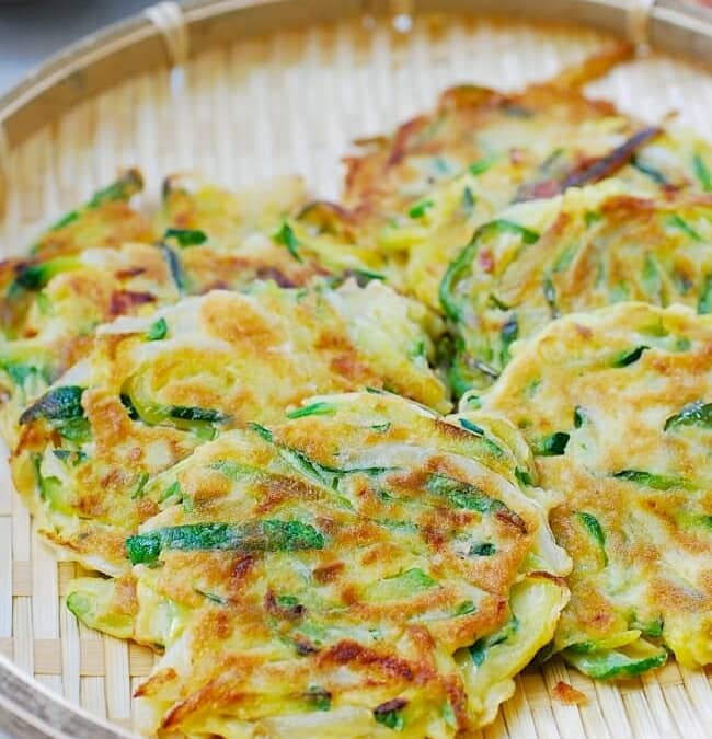 Savory Korean Zucchini Pancakes
