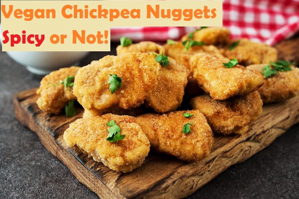 vegan chickpea nuggets