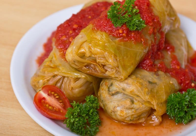 Macedonian Cabbage Wraps