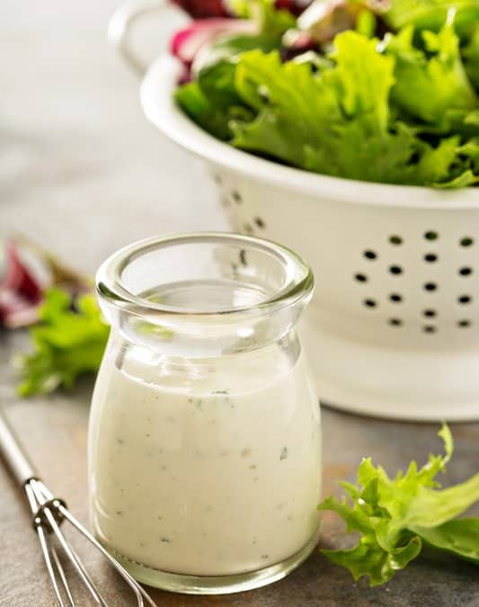Vegan Tofu Ranch Salad Dressing