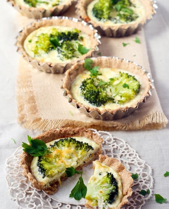 Broccoli Mini Tarts