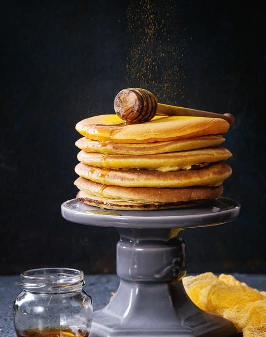 Healthy Turmeric Pancakes