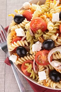 vegan southwestern pasta salad