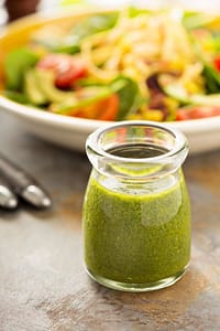 vegan green olive salad dressing