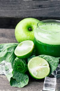 Green Apple and Kale Smoothie