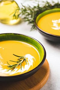 Roasted Carrot and Coconut Bisque