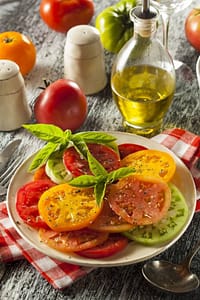Healthy Heirloom Tomato Salad