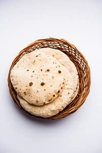 Vegan Indian Soft Bread (Manda Roti)