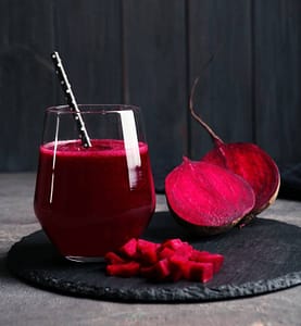 Red Beet and Banana Smoothie
