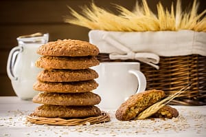 Tahini Oatmeal Cookies