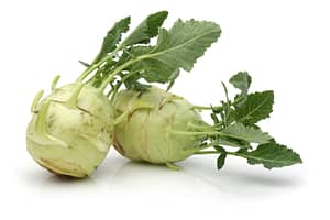Kohlrabi, stem vegetable