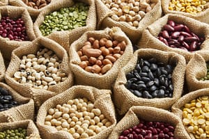 peas and beans for antioxidant molecules