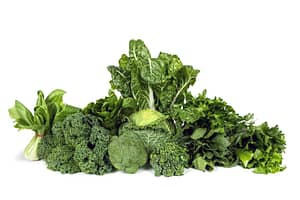 green leafy vegetables as cancer fighting food