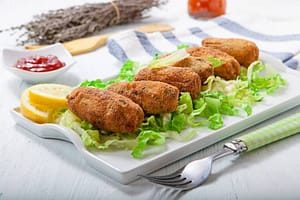 Vegan Oven-baked Vegetable Croquettes