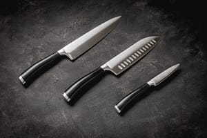 knives, Santoku, Paring