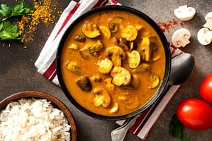 Vegan Mushroom Curry