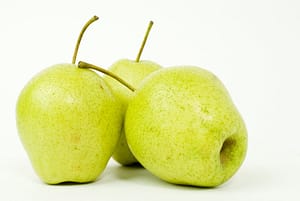 pear cancer fighting fruit