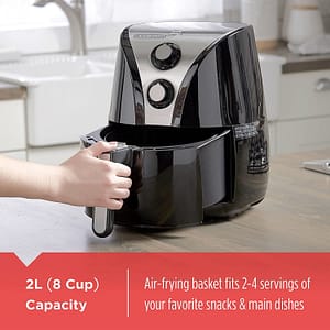 guide to using the air fryer Balck + Decler