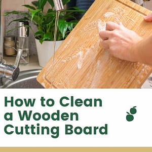 Title-How to Clean a Wooden Cutting Board