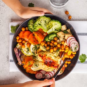 Vegan Indian Buddha Bowl