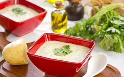vegan potato soup recipe