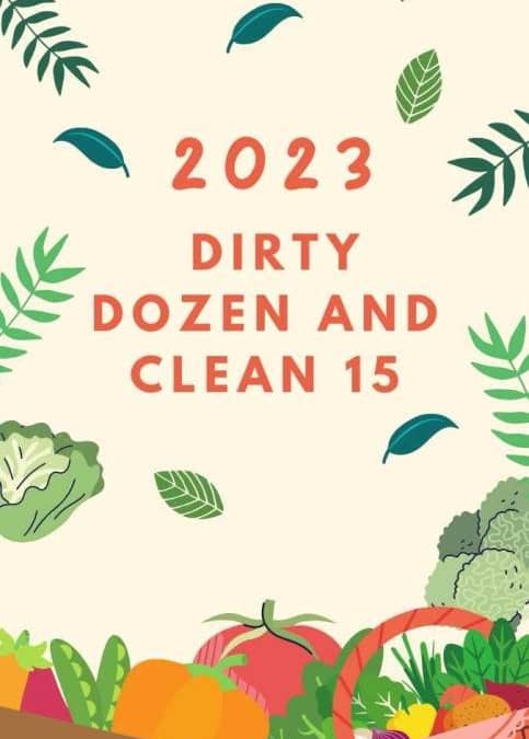 2023 Dirty Dozen and Clean 15