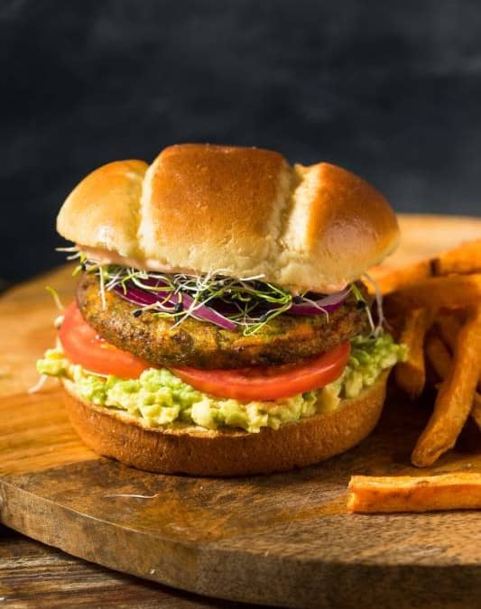 Vegan Veggie Burger