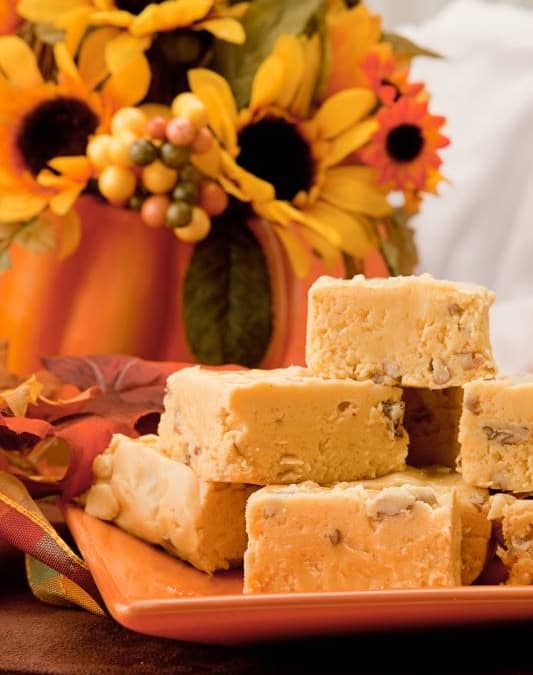 Pumpkin Spice Fudge