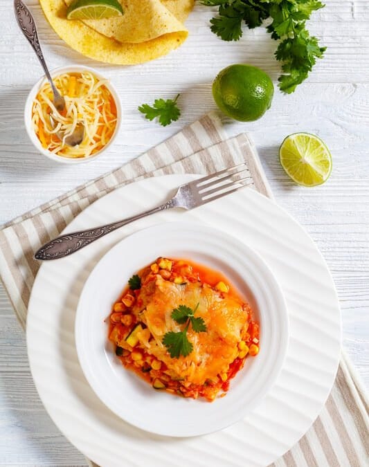 Easy Tortilla Casserole