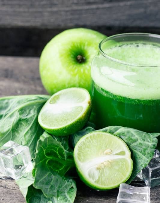 Green Apple and Kale Smoothie