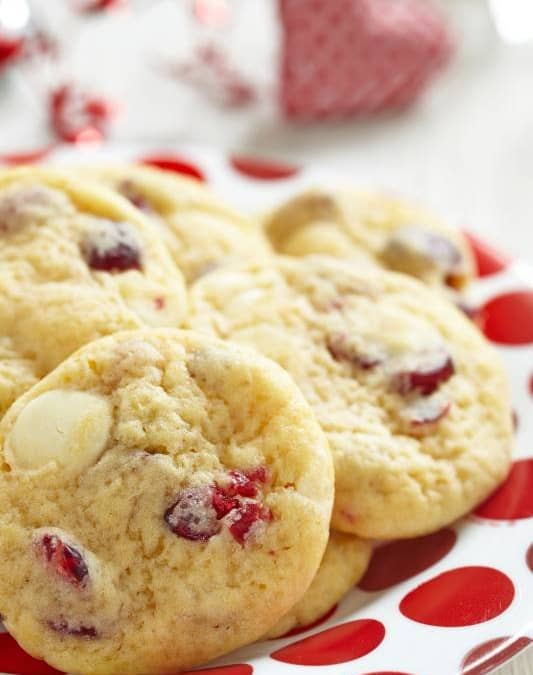 Cranberry and White Chocolate Cookies