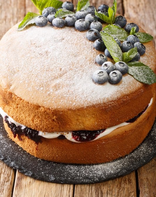 Spiced Victoria Sponge Cake