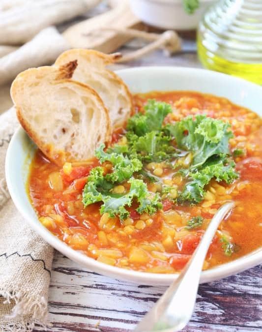 Spicy Split Pea Soup