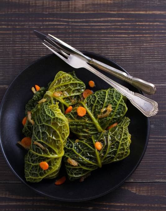 Stuffed Savoy Cabbage Rolls