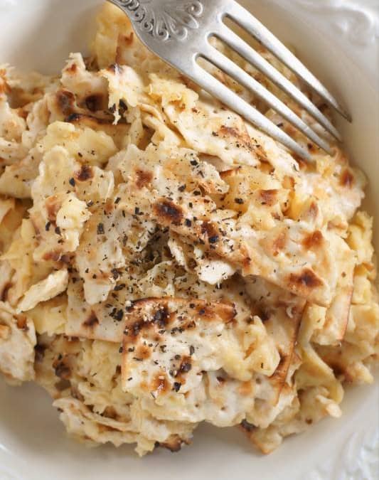 Vegan Matzo Brei