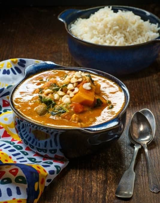 African Pumpkin-Peanut Stew