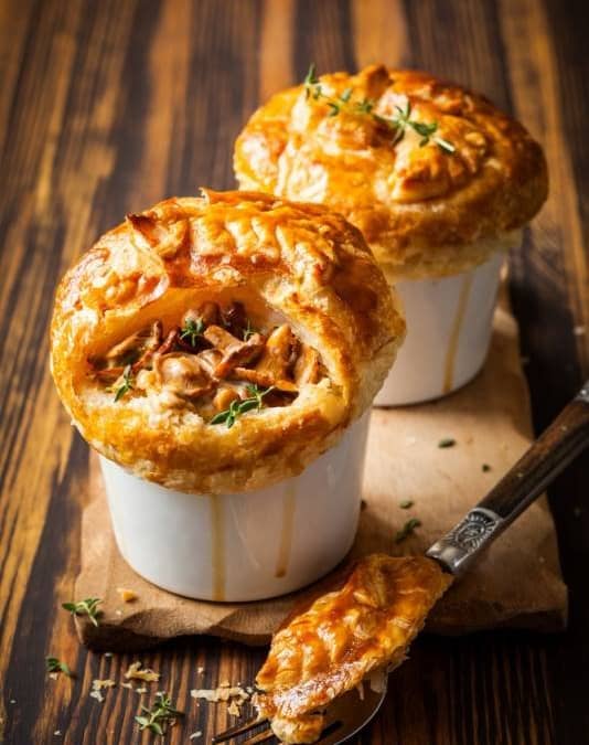 Mushroom Pot Pie