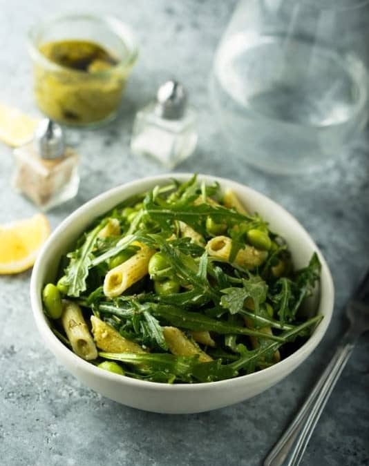 Pea and Arugula Pasta Salad
