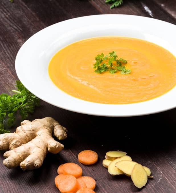 Vegan Carrot Ginger Soup