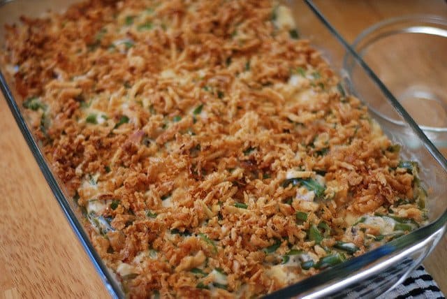 vegan green bean casserole