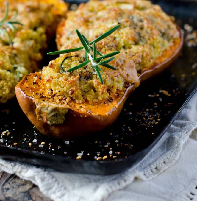 Savory Stuffed Butternut Squash