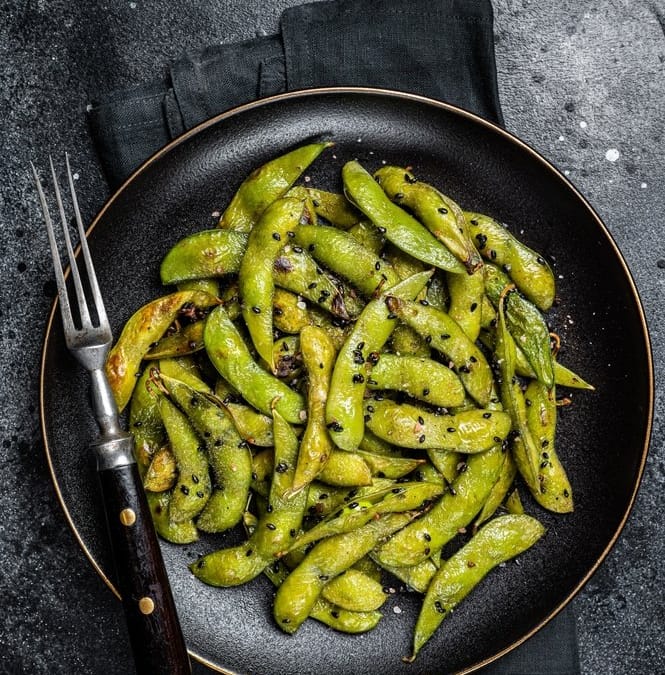 Stir-Fried Green Edamame