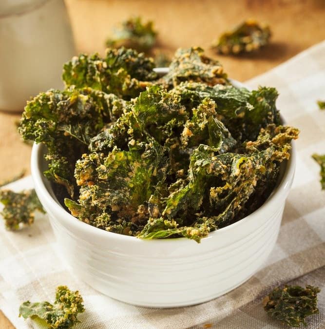 Crispy Baked Kale Chips