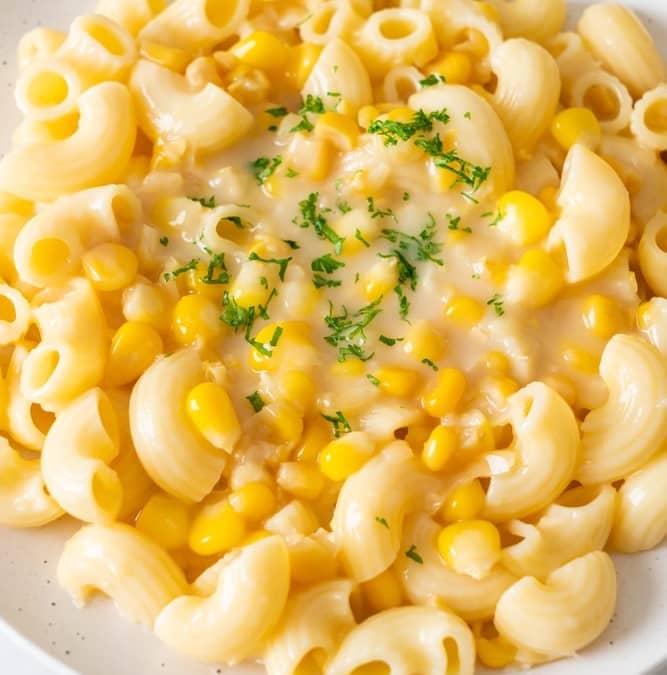 Macaroni and Corn Cheese