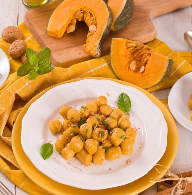 Vegan Pumpkin Gnocchi