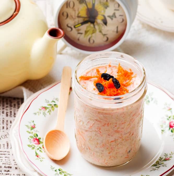 Carrot Cake Overnight Oats