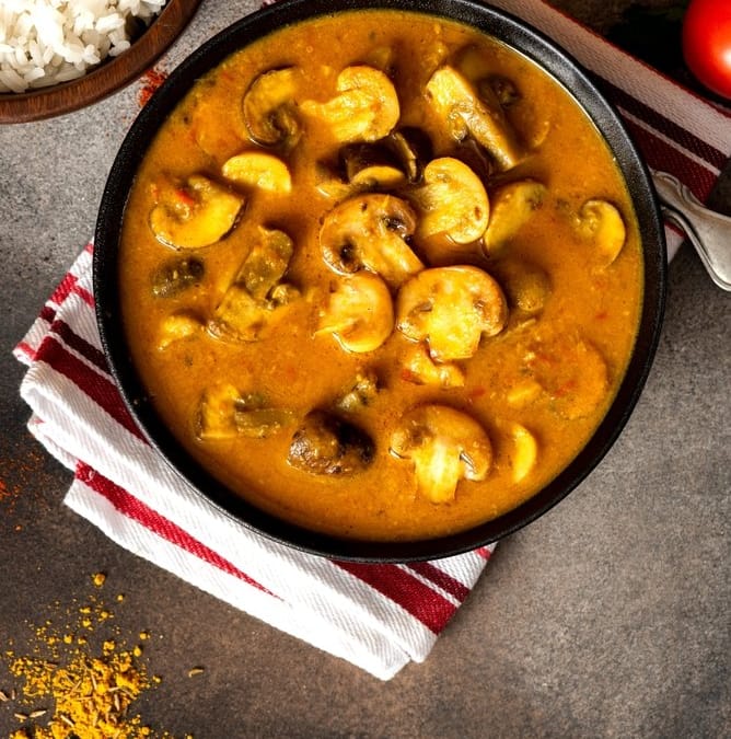 Vegan Mushroom Curry