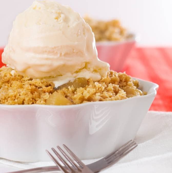 Apple Crumble- A Vegan Treat!