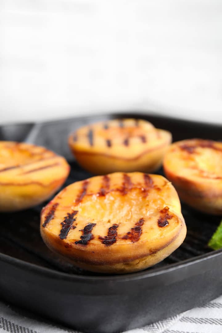 GRILLED PEACHES
