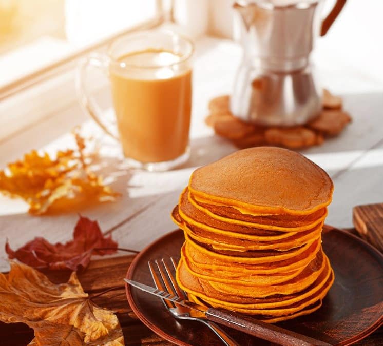 Vegan Pumpkin Pancakes